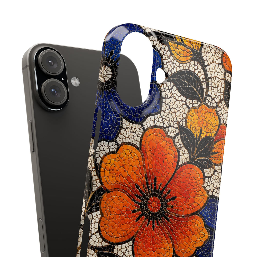 Floral Mosaic Snap Case