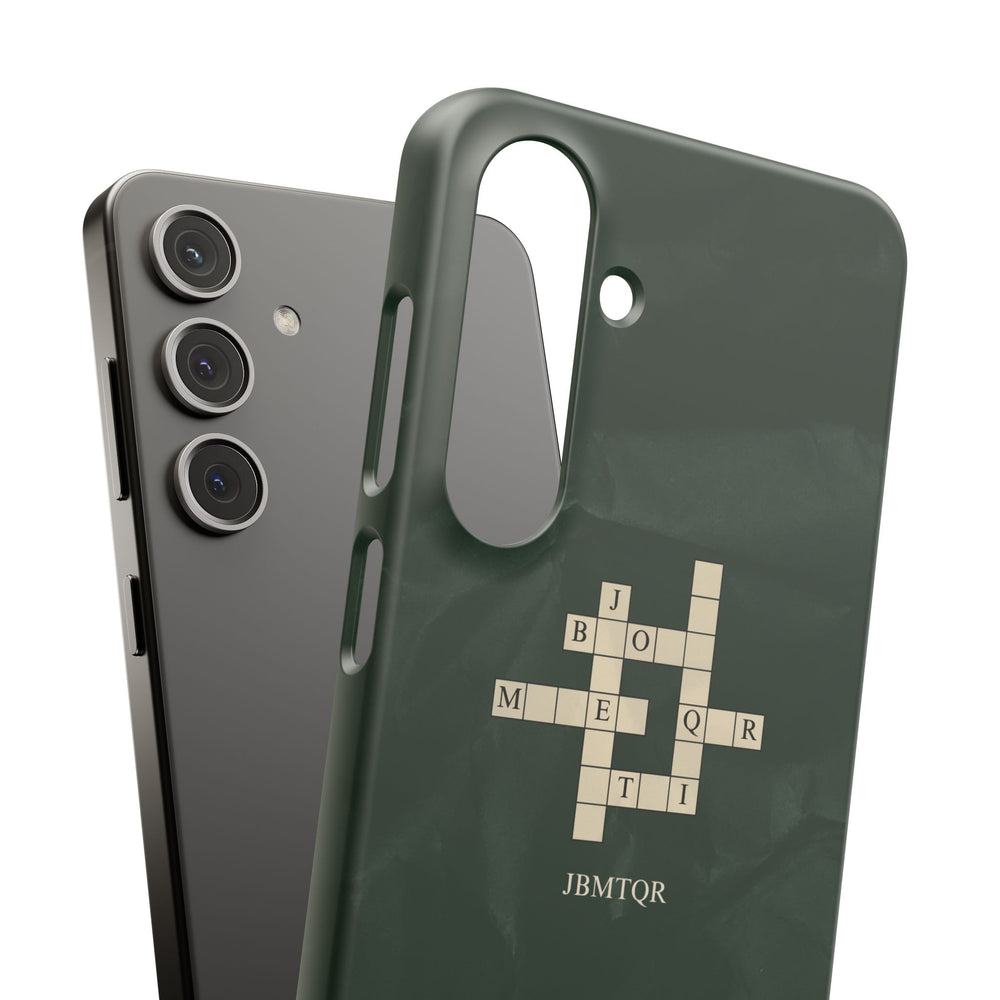 "JBMTQR crossword" Snap Phone Case