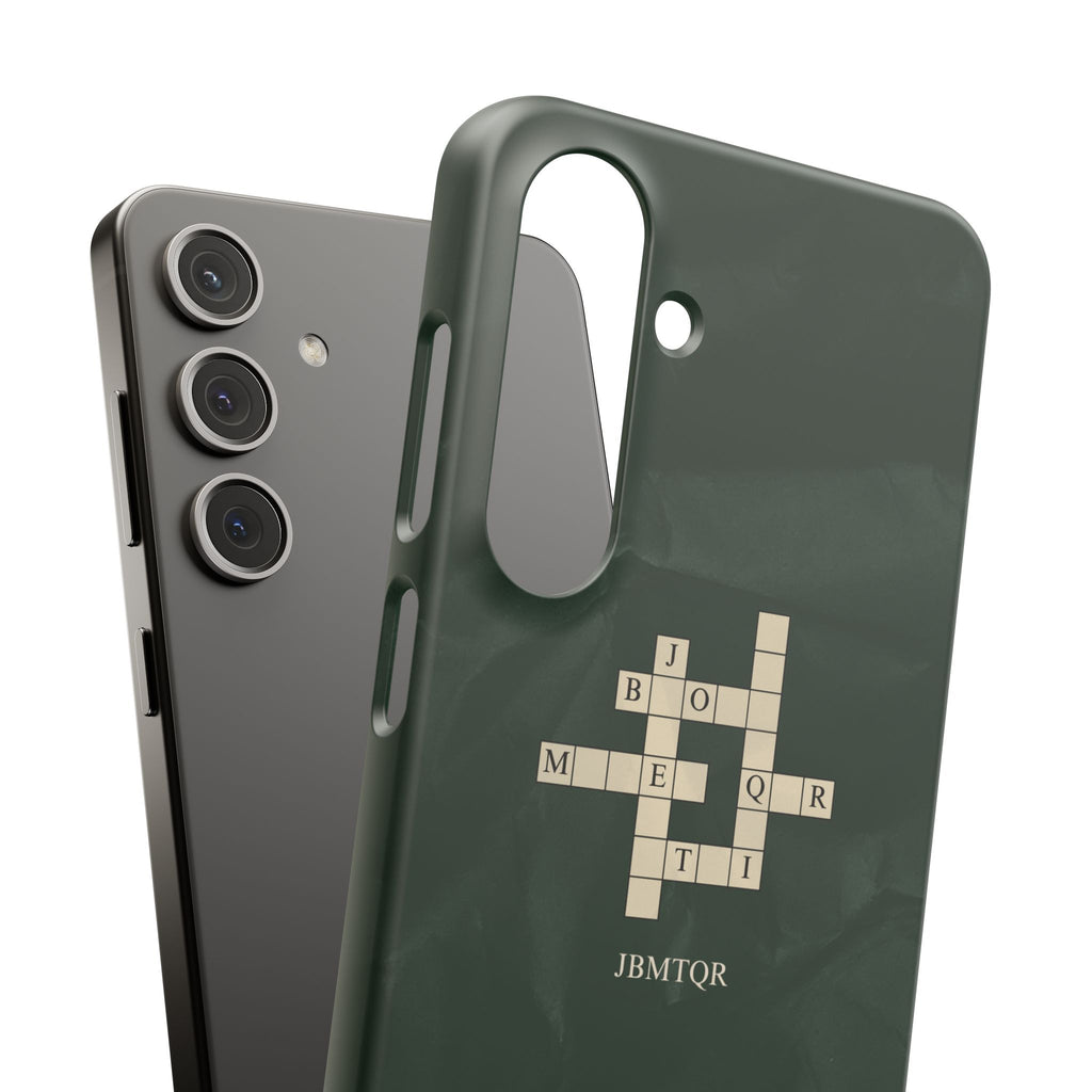"JBMTQR crossword" Snap Phone Case