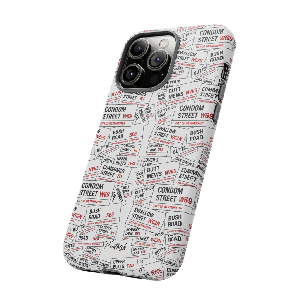 Cheeky London Street Signs Phone Case