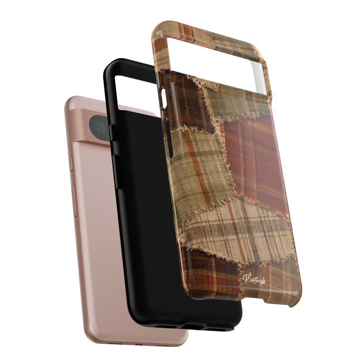Rustic Fall Patchwork Tough Case