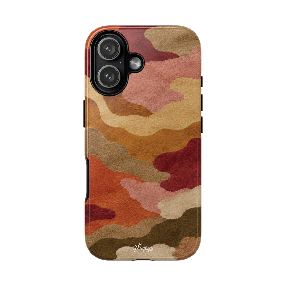 Watercolour Camo Tough Case