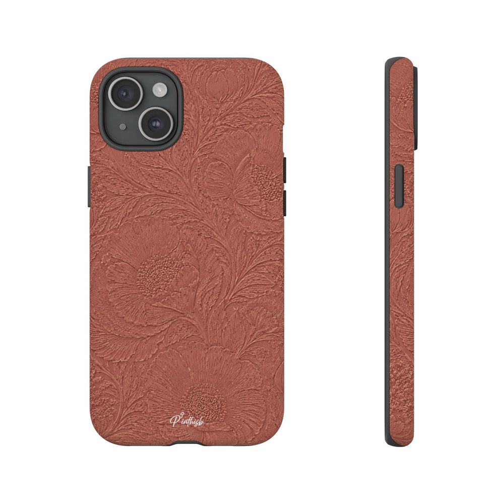 Embossed Floral Tough Case