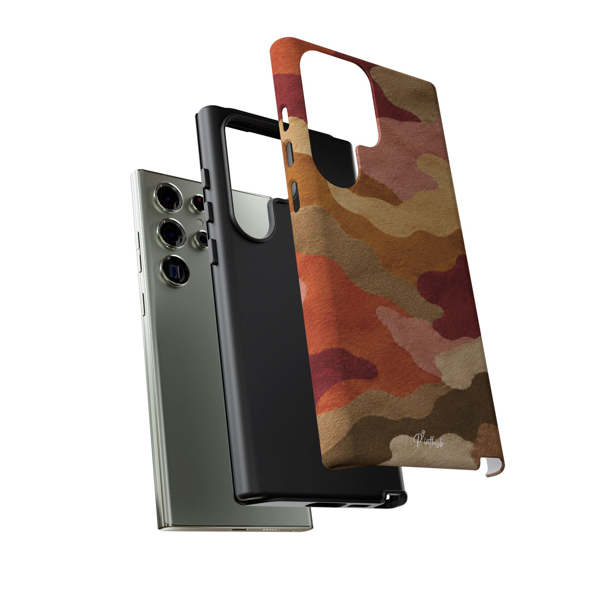 Watercolour Camo Tough Case