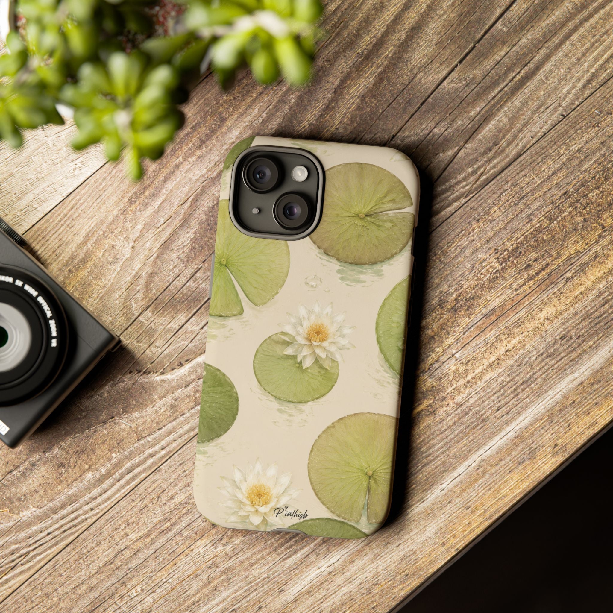 Water Lily Tough Phone Case