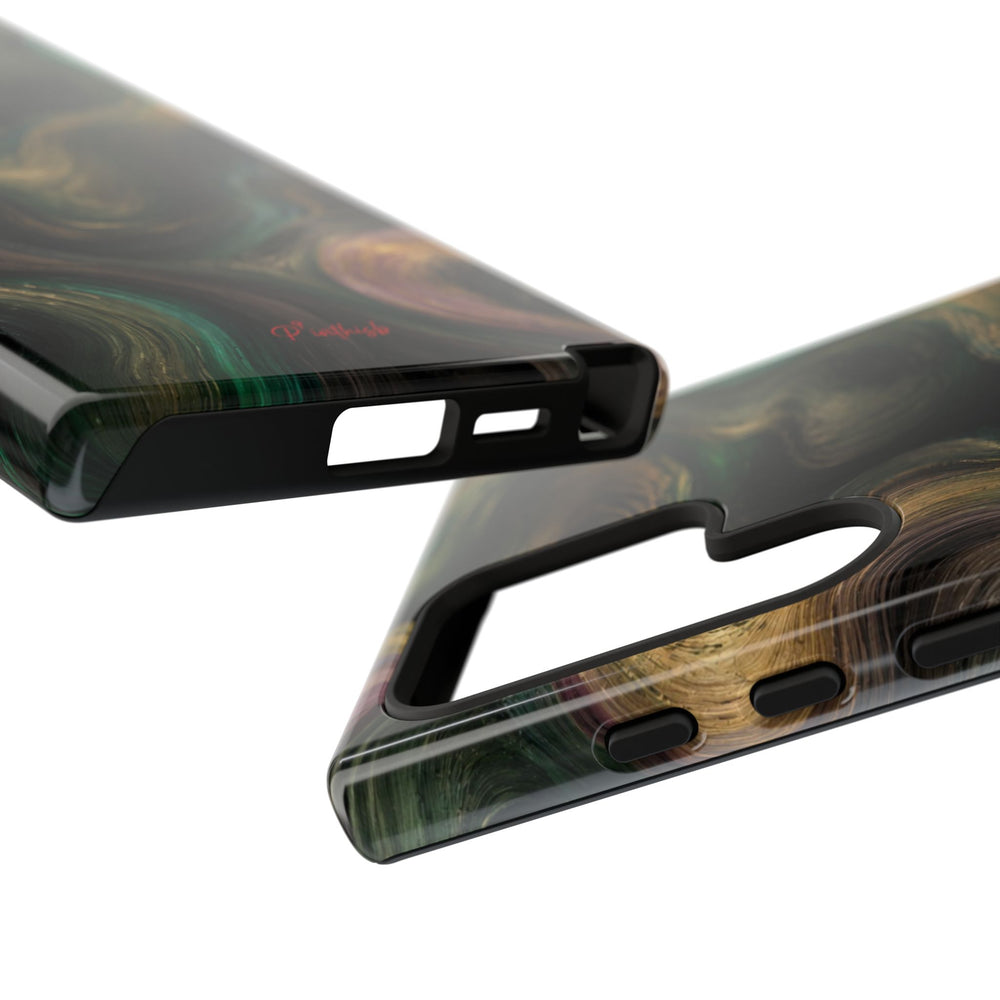 Marbled Forest Tough Phone Case