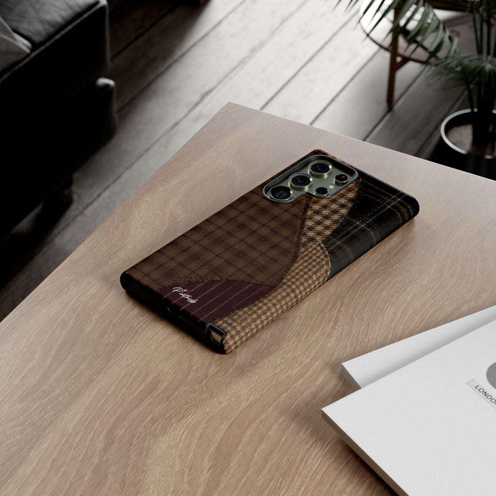 Rustic Brown Retro Tough Case