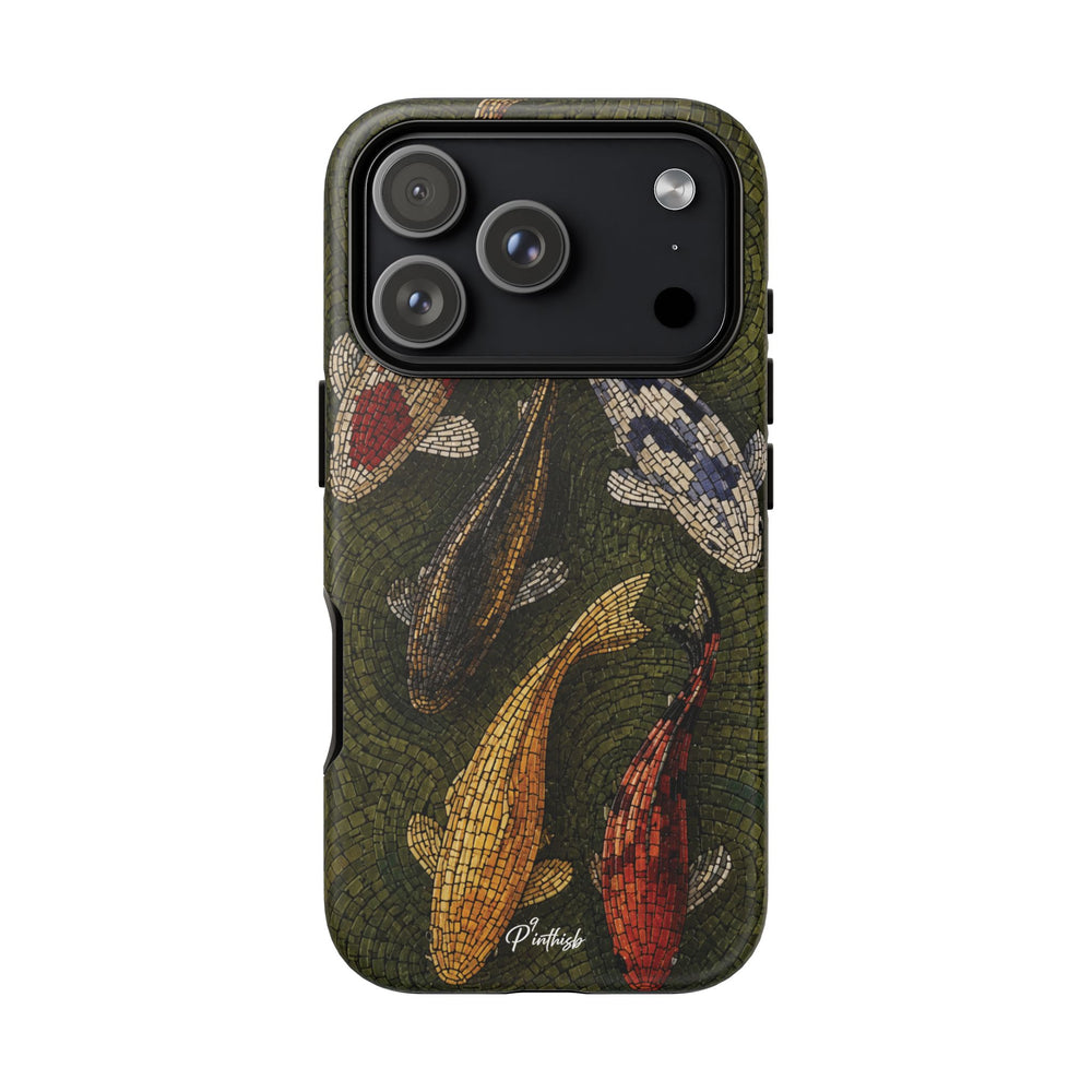 Fish Pond Tough Phone Case
