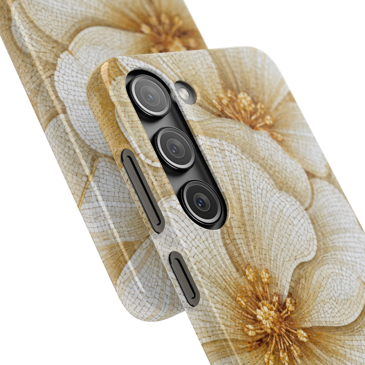 Floral Gold Bloom Snap Case