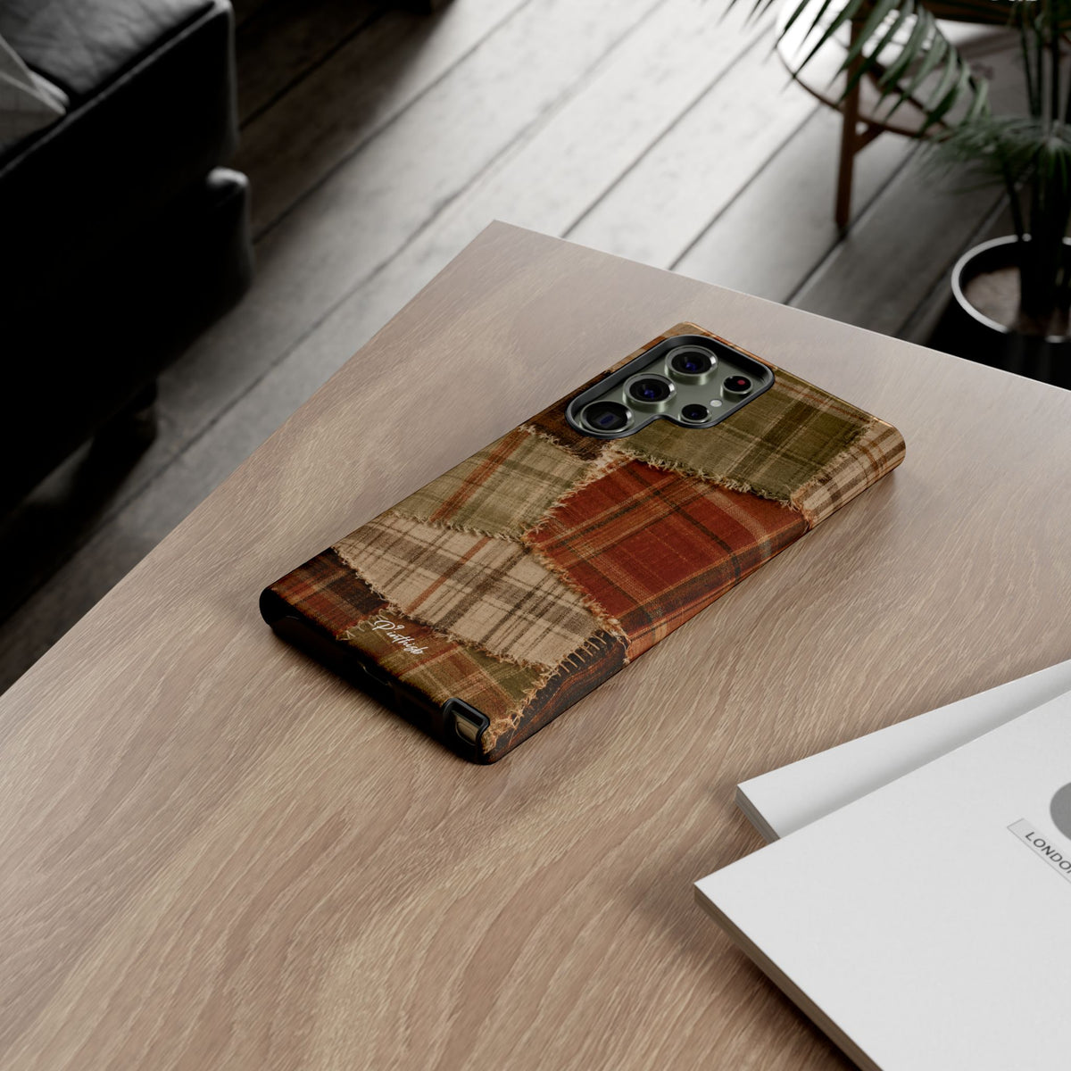 Rustic Fall Patchwork Tough Case
