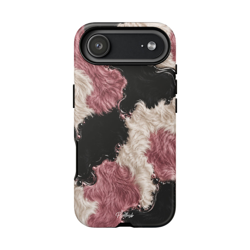 Cow Print Swirl Tough Case