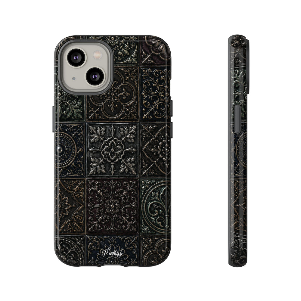 Mosaic Pattern Tough Phone Case