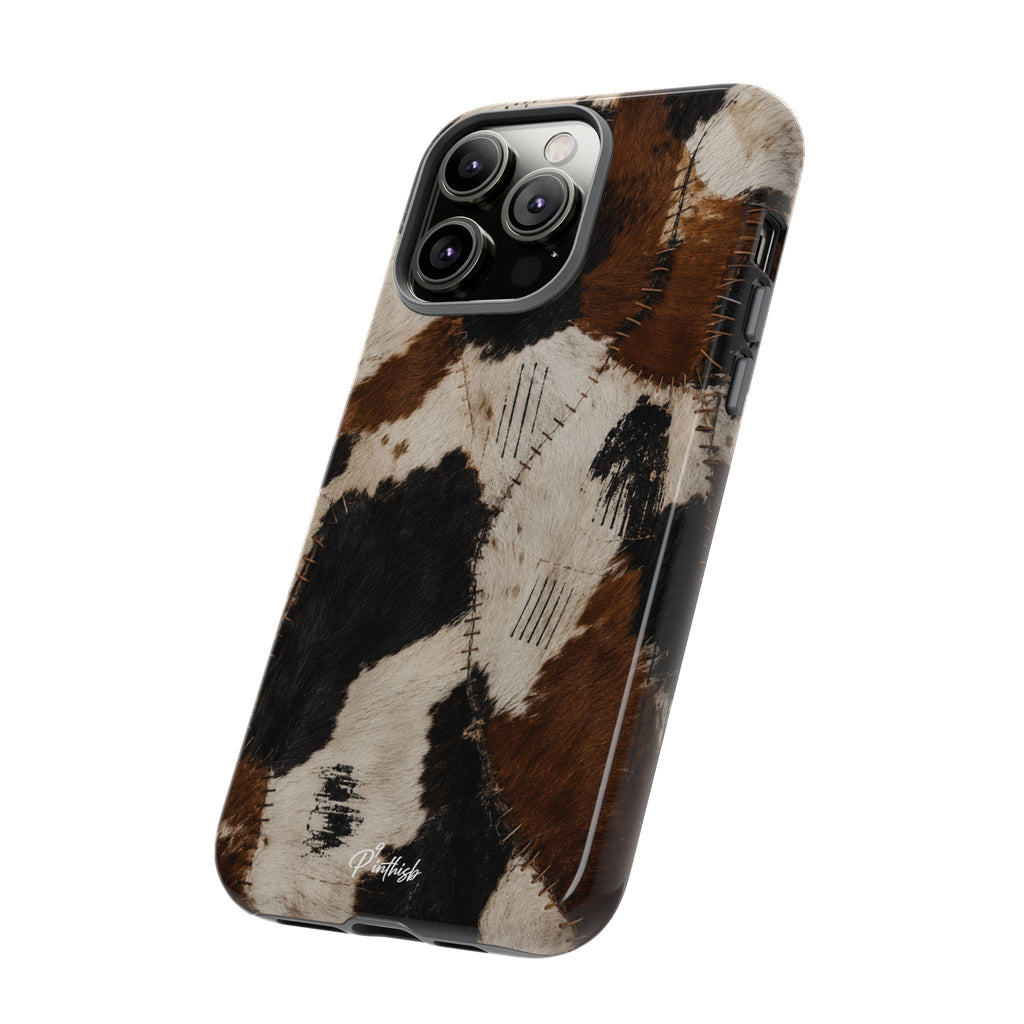 Brown & Black Animal Print Tough Case