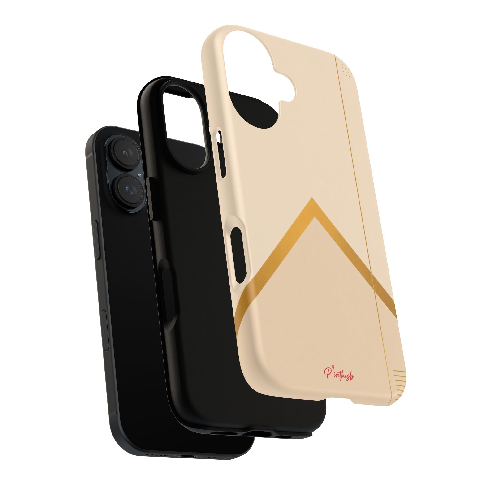 Gold Malboro Inspired Tough Phone Case