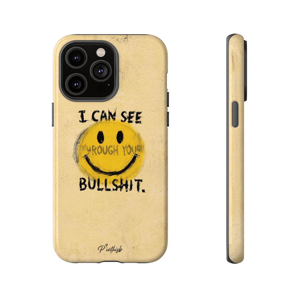 Smiley Anti-BS Tough Case