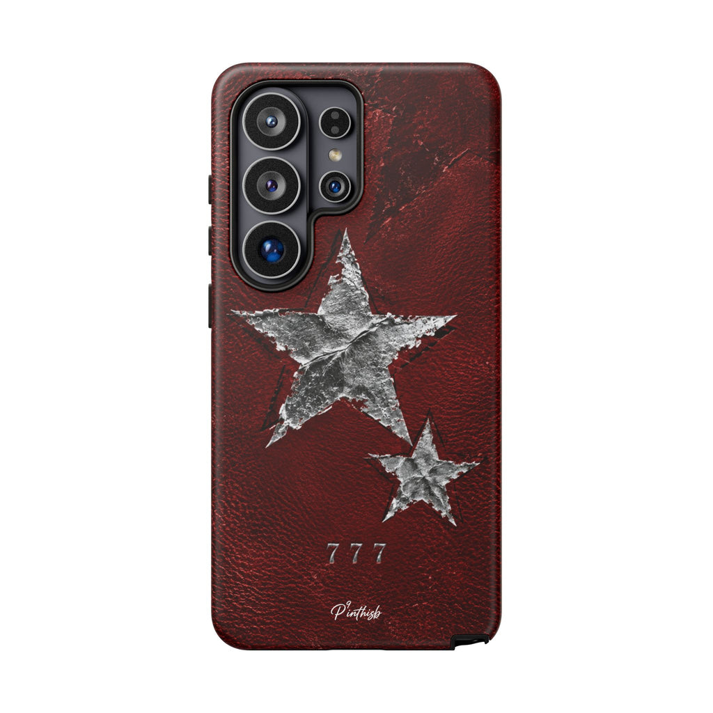 777 Metallic Stars Phone Case