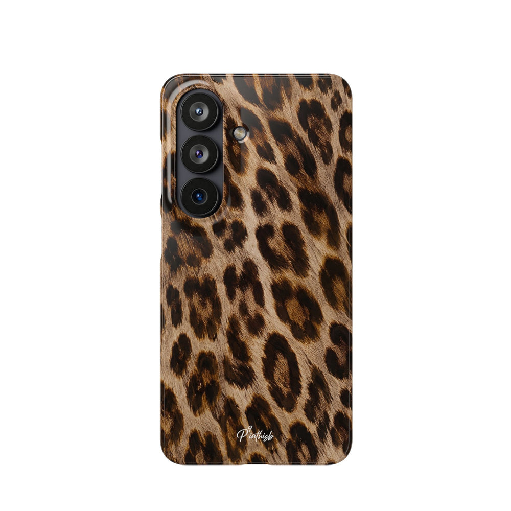 Leopard Print Snap Phone Case