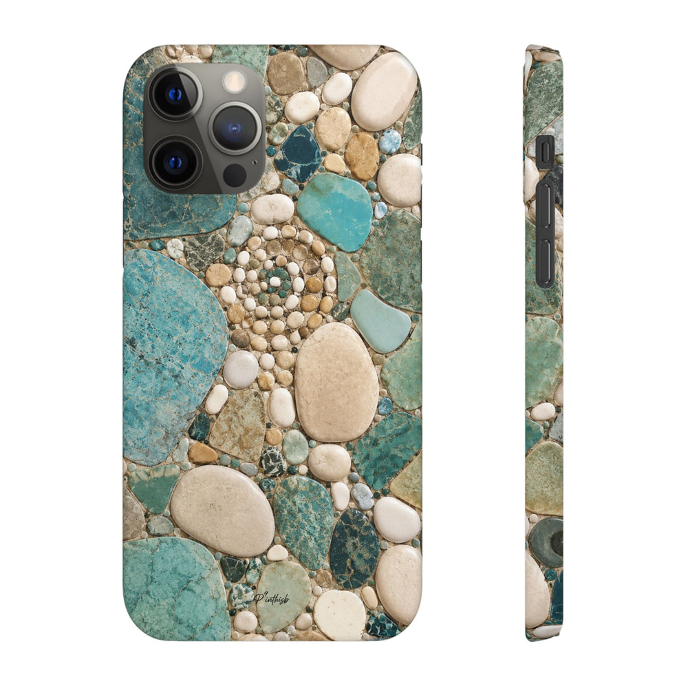 Sea Glass Mosaic Snap Case