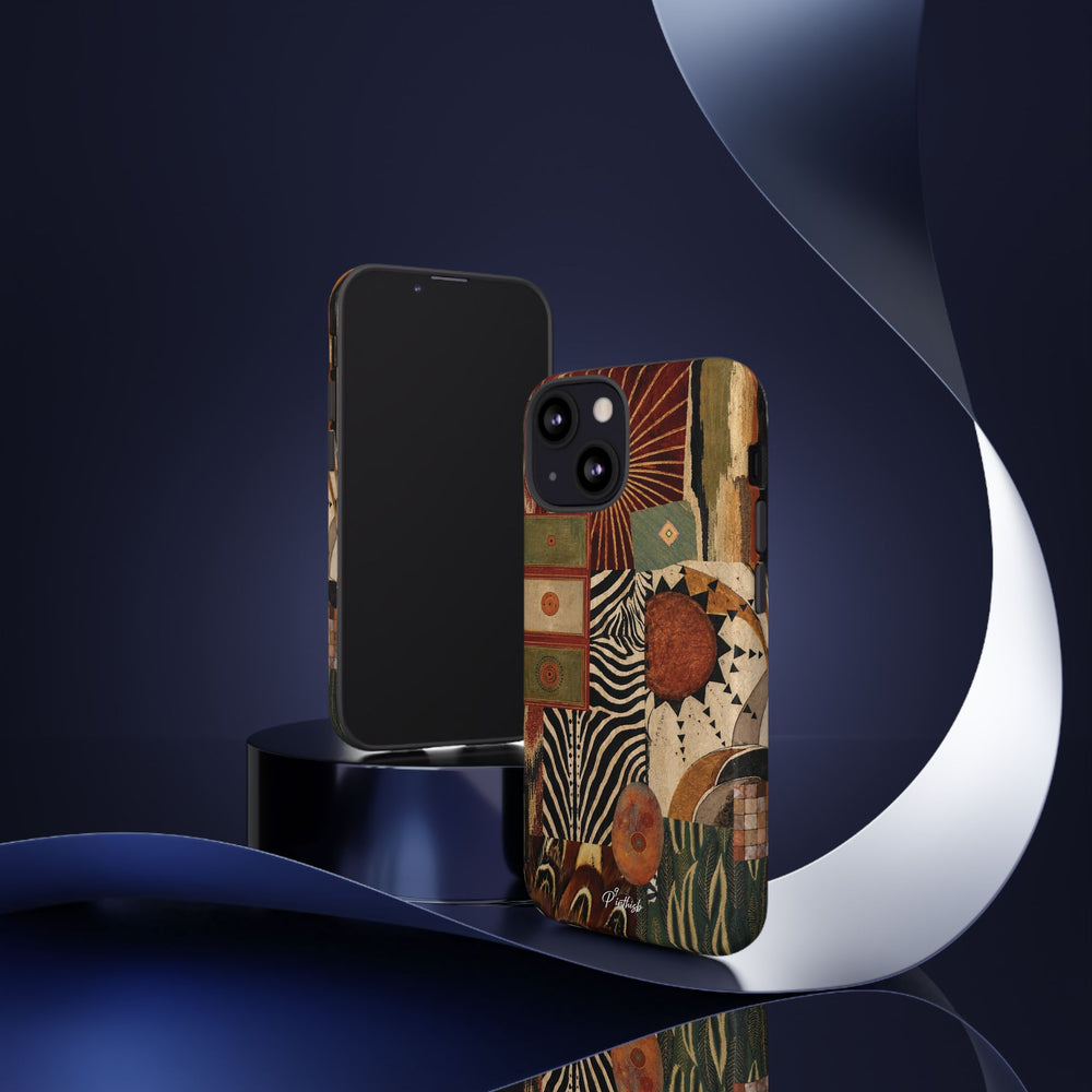 Abstract Boho Collage Tough Case
