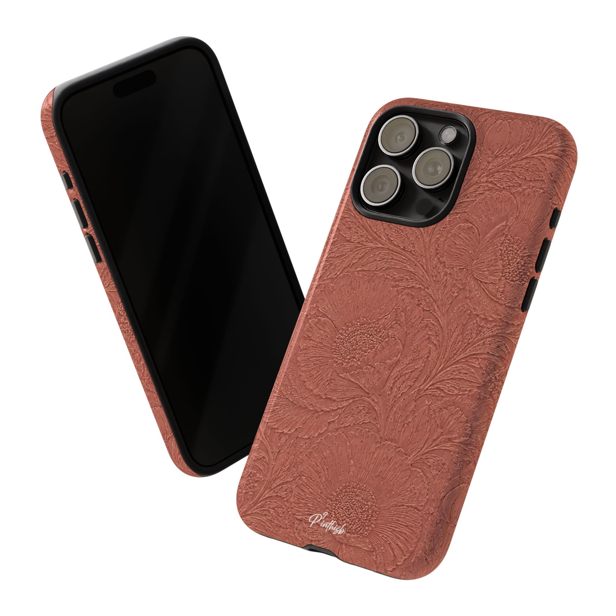Embossed Floral Tough Case