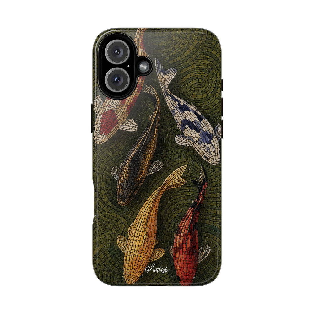 Fish Pond Tough Phone Case