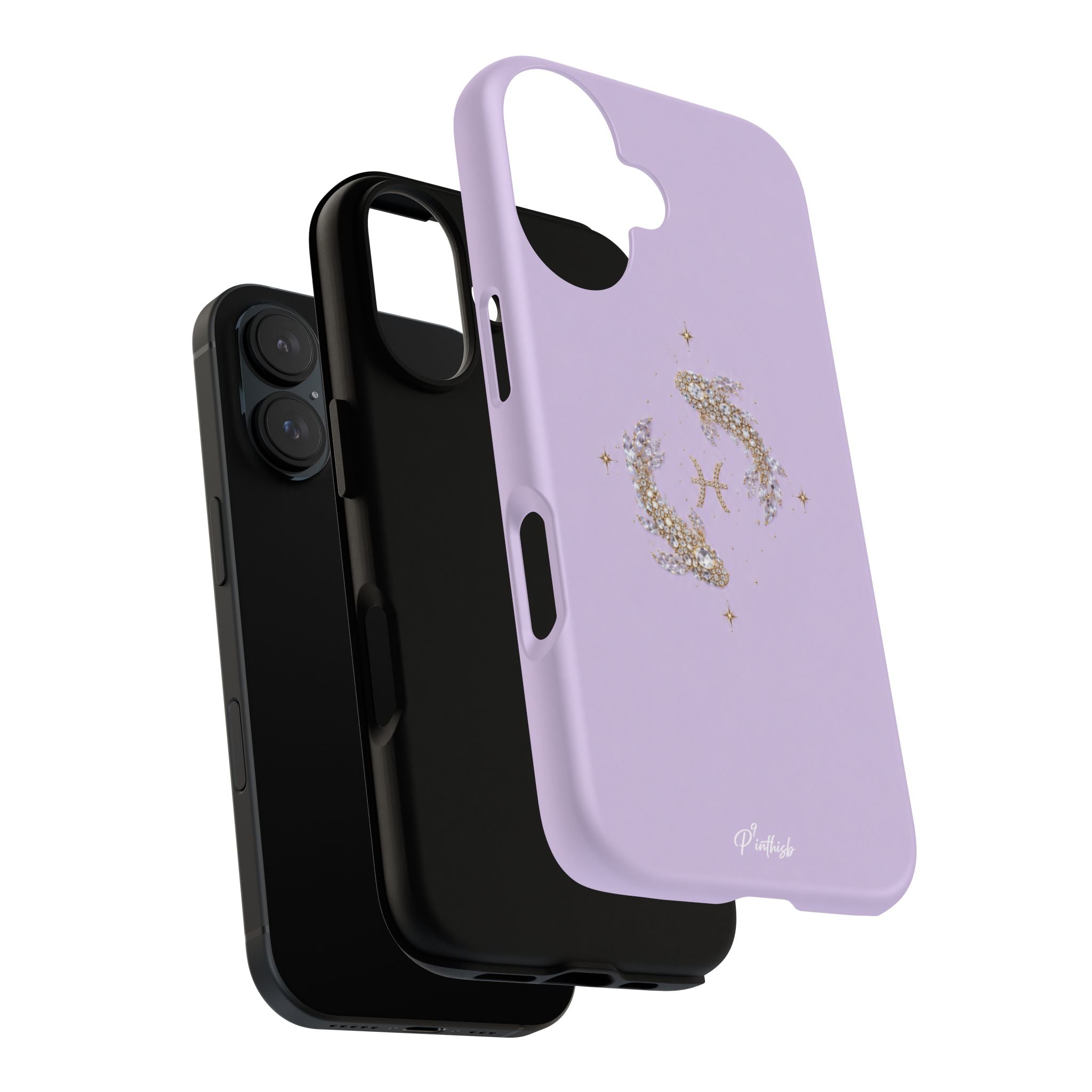 Pisces Glitter Phone Case
