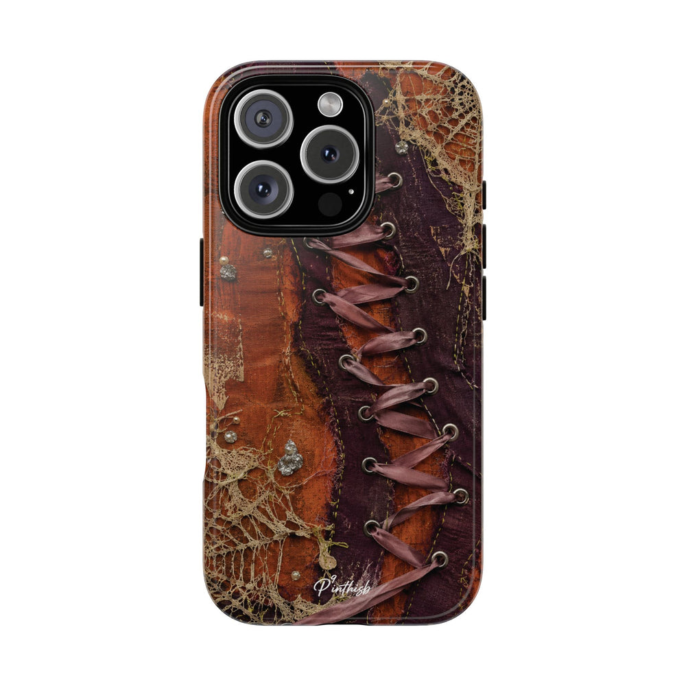 Vintage Leather Lace Tough Case