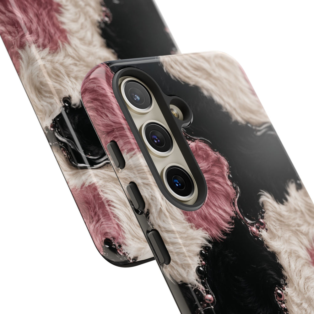 Cow Print Swirl Tough Case