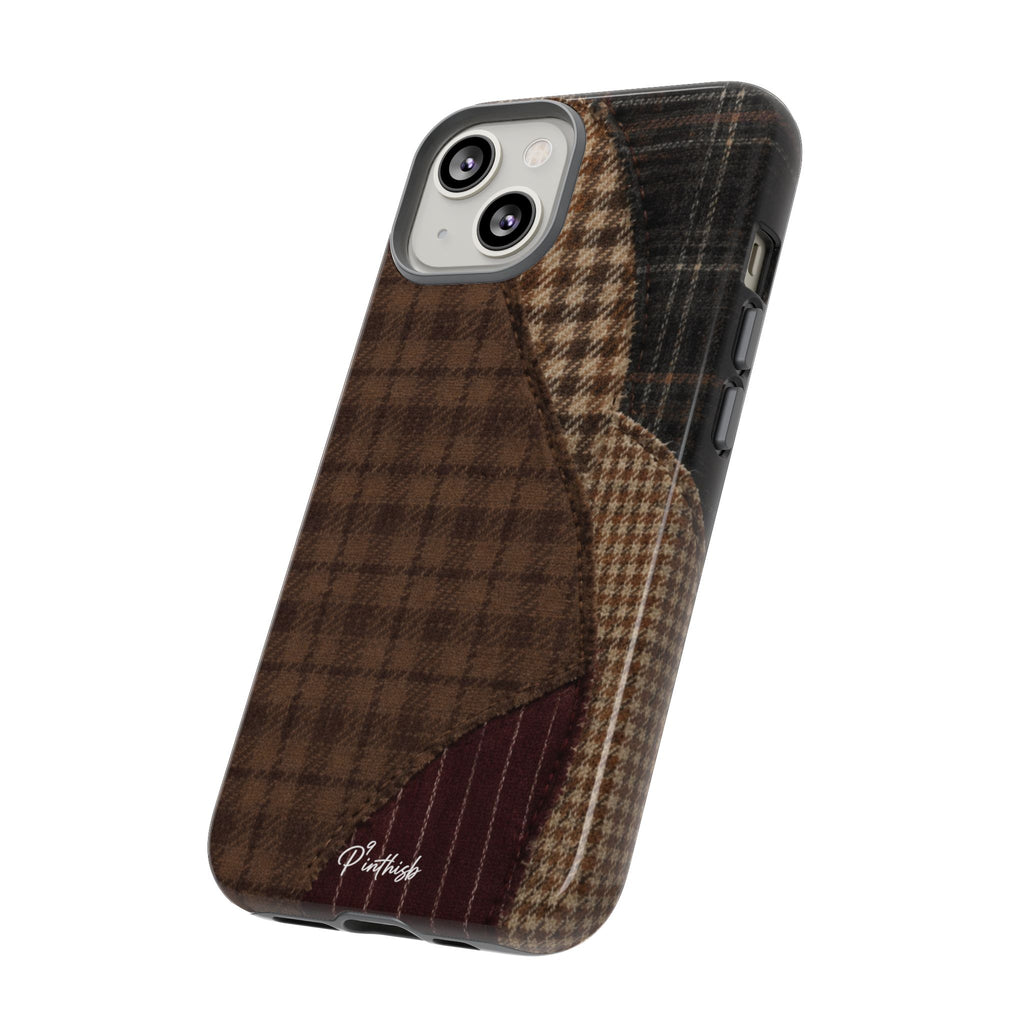Rustic Brown Retro Tough Case