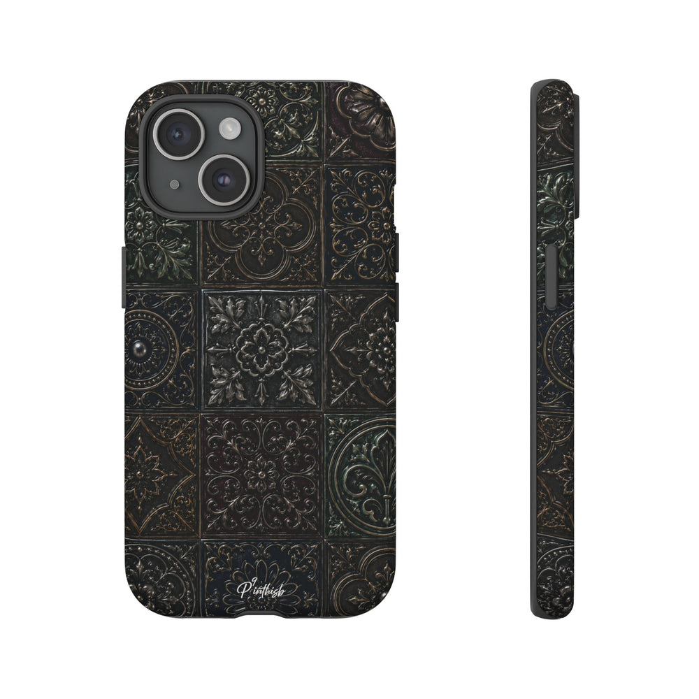Mosaic Pattern Tough Phone Case