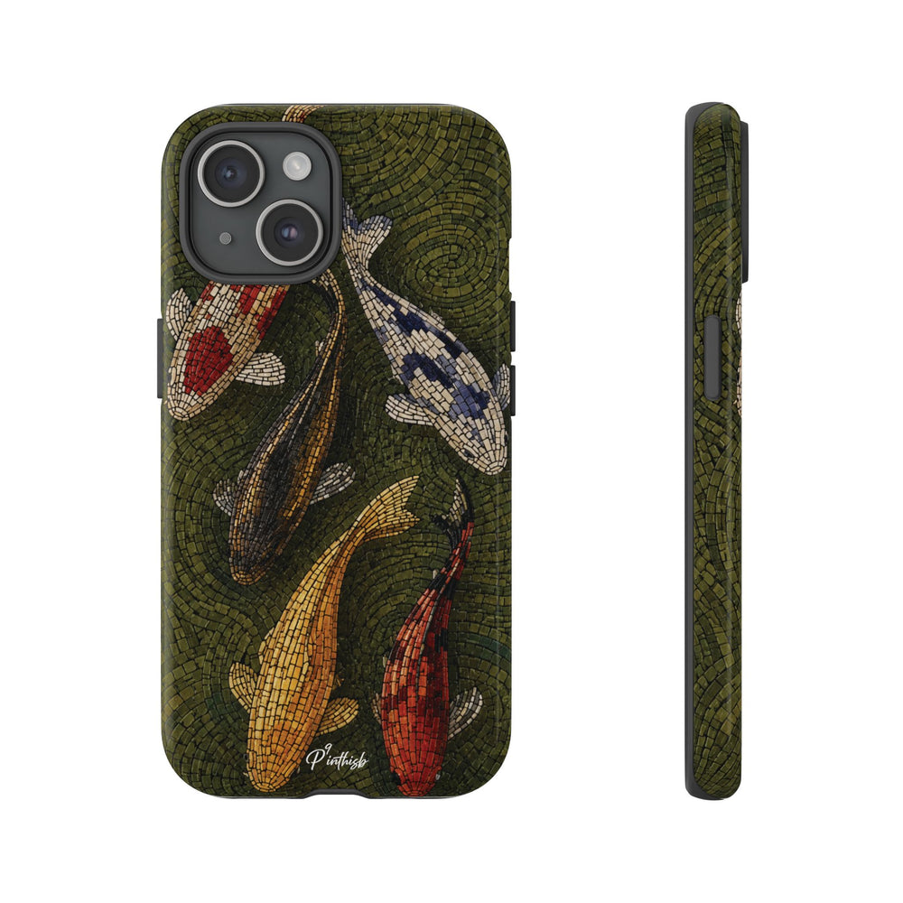 Fish Pond Tough Phone Case
