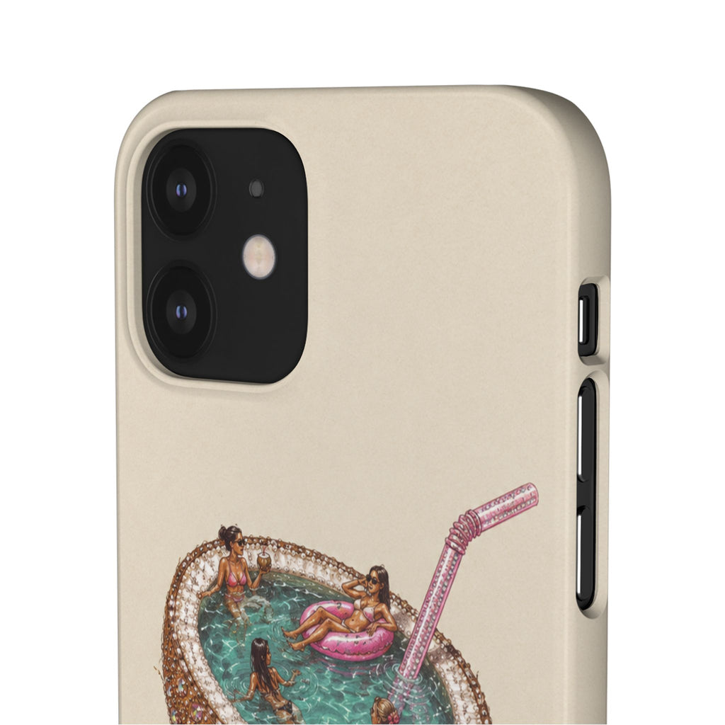 Coconut Pool Snap Phone Case