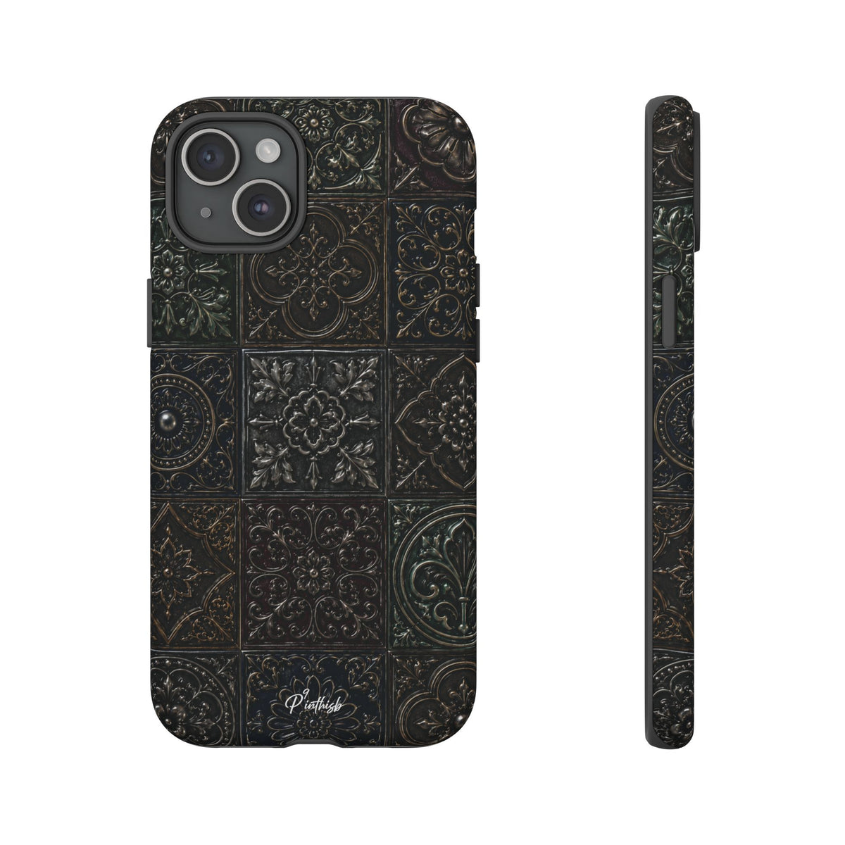 Mosaic Pattern Tough Phone Case