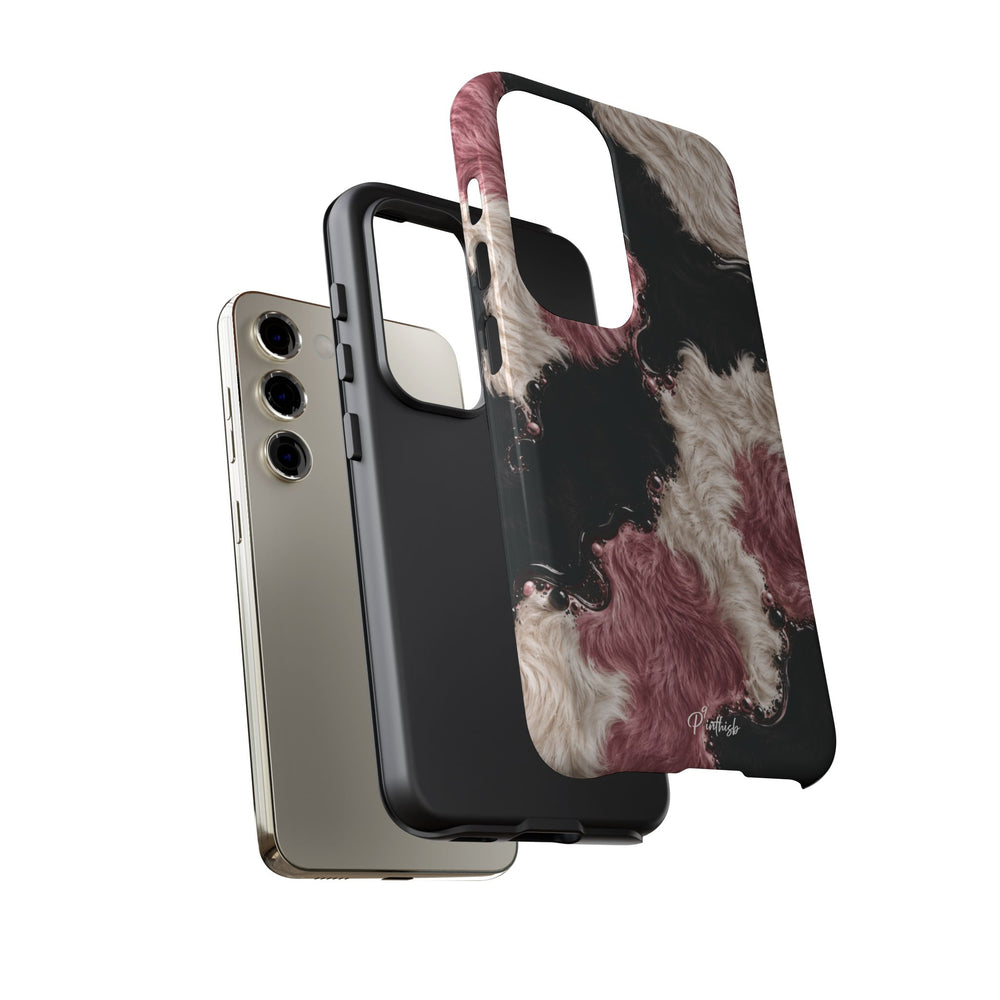 Cow Print Swirl Tough Case