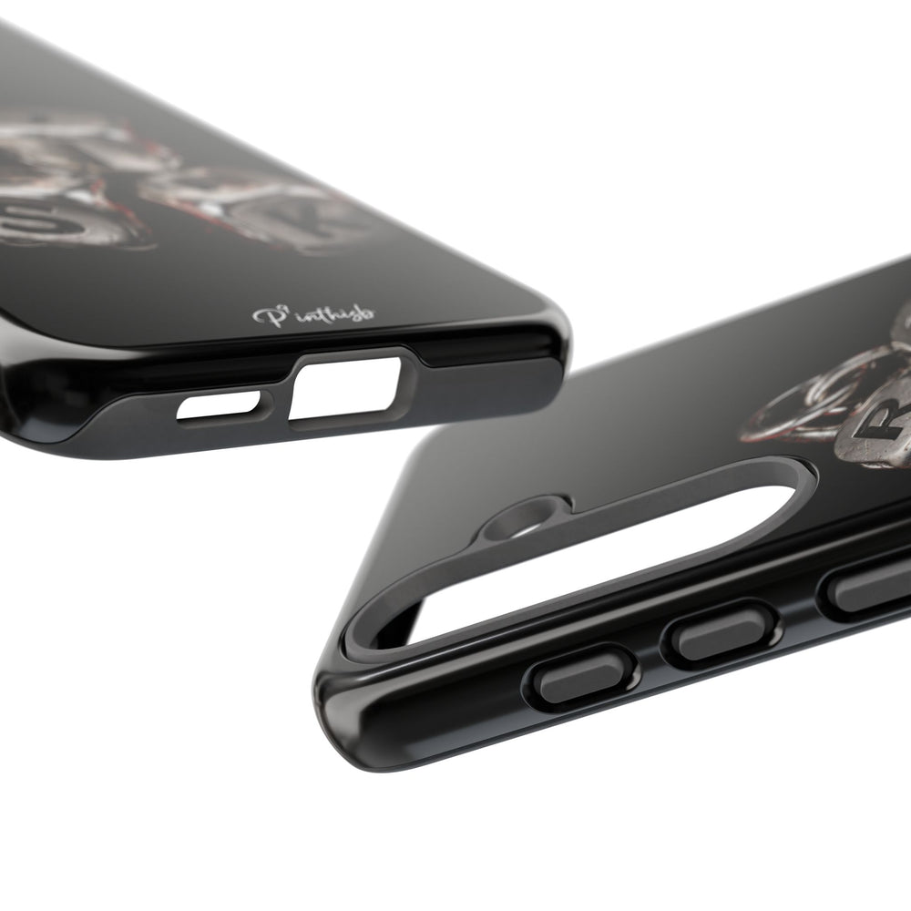 Metallic Dice 'RISK' Phone Case