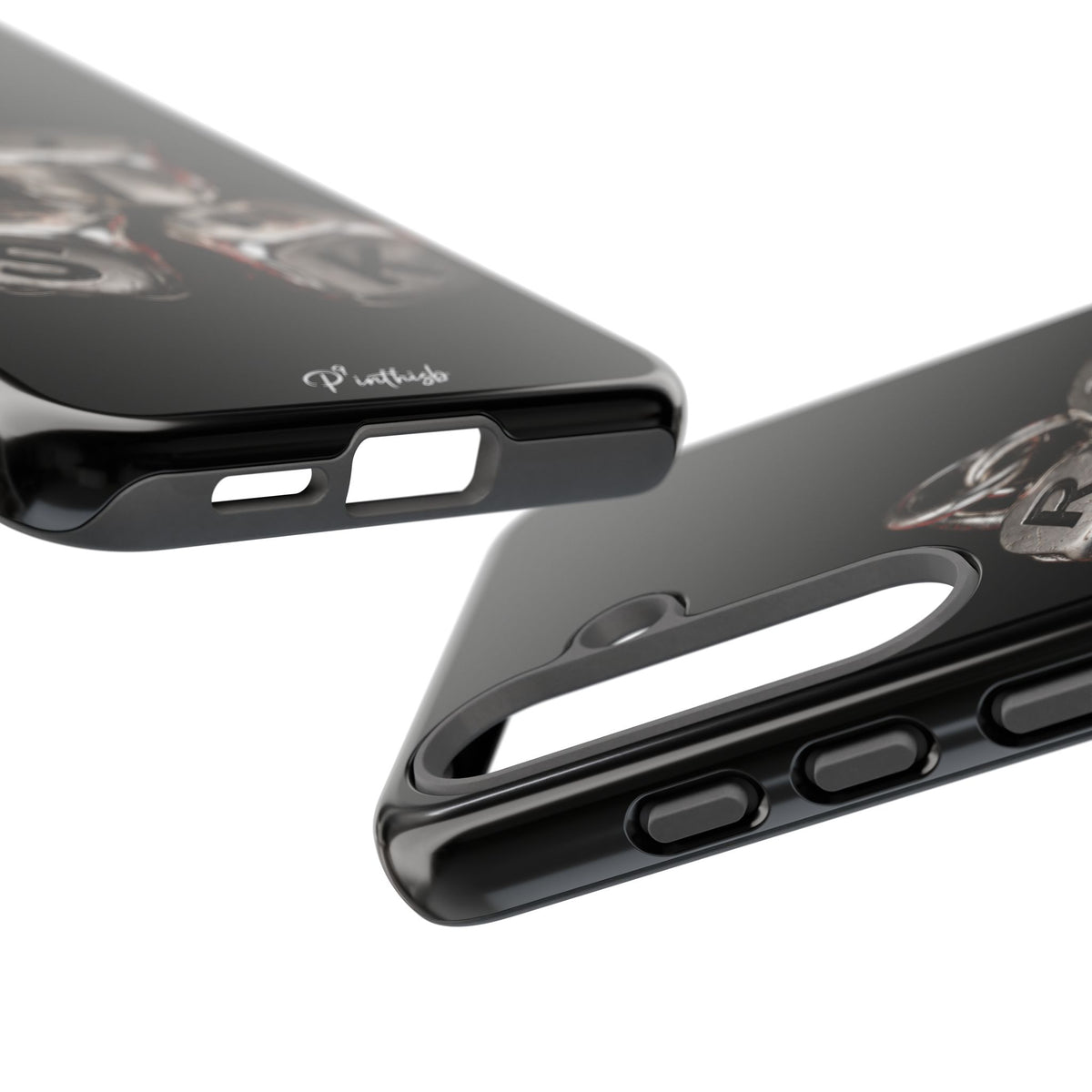 Metallic Dice 'RISK' Phone Case