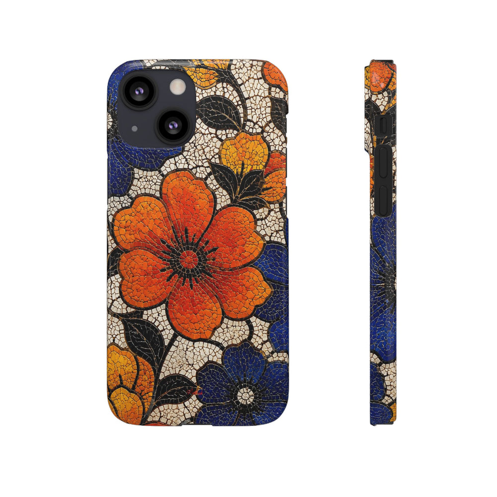 Floral Mosaic Snap Case