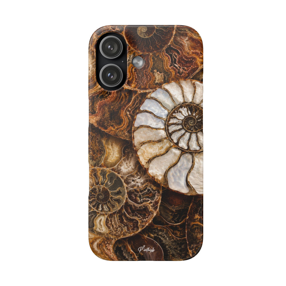 Nautilus Fossil Snap Case