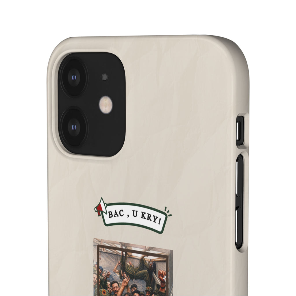 "BAC, U KRY!" Snap Case