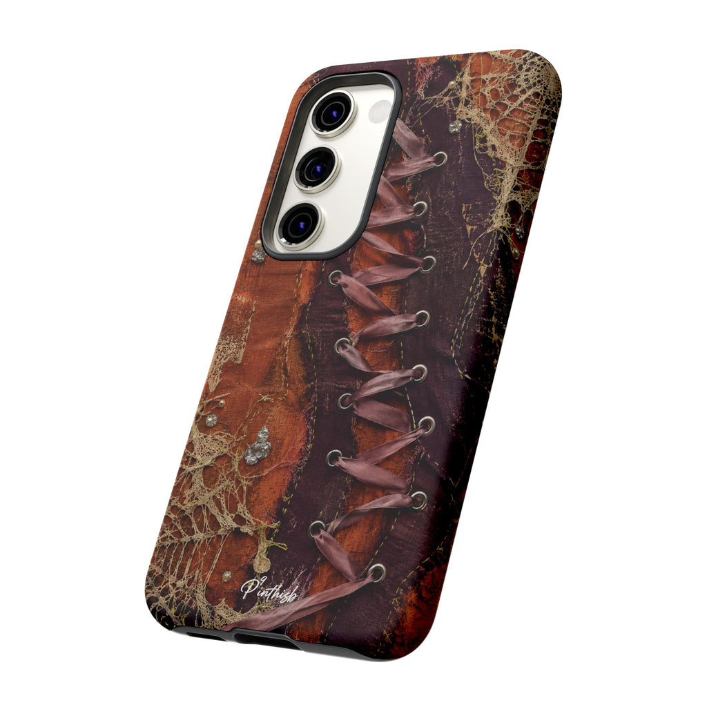 Vintage Leather Lace Tough Case