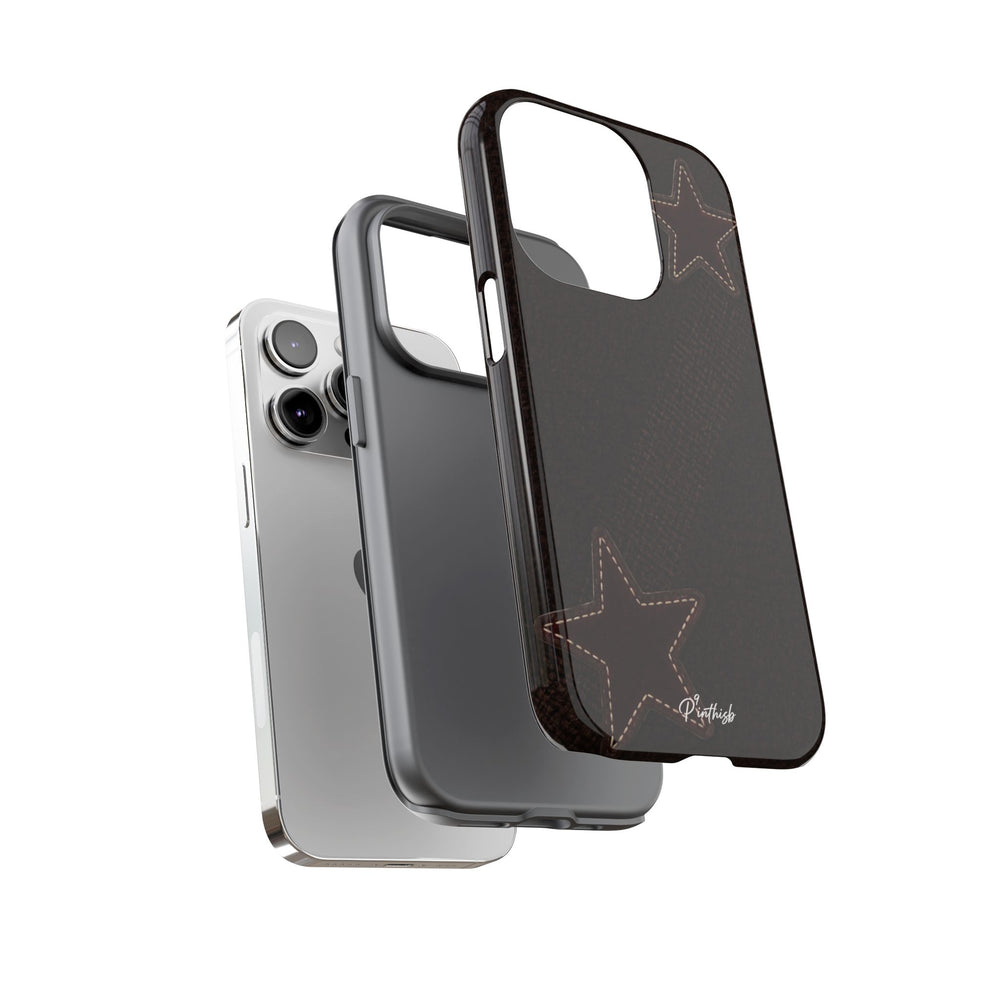 Rustic Stitched Star Phone Case