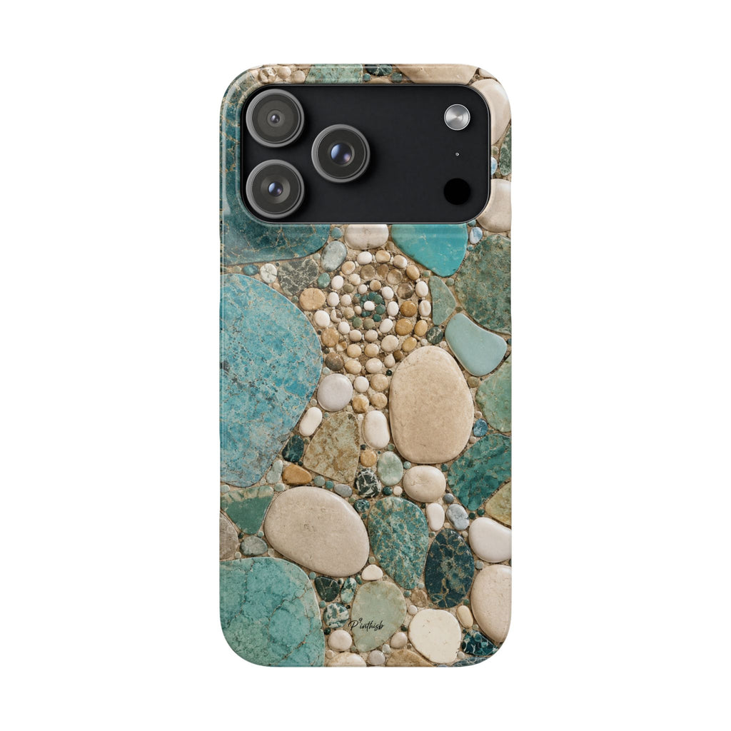 Sea Glass Mosaic Snap Case