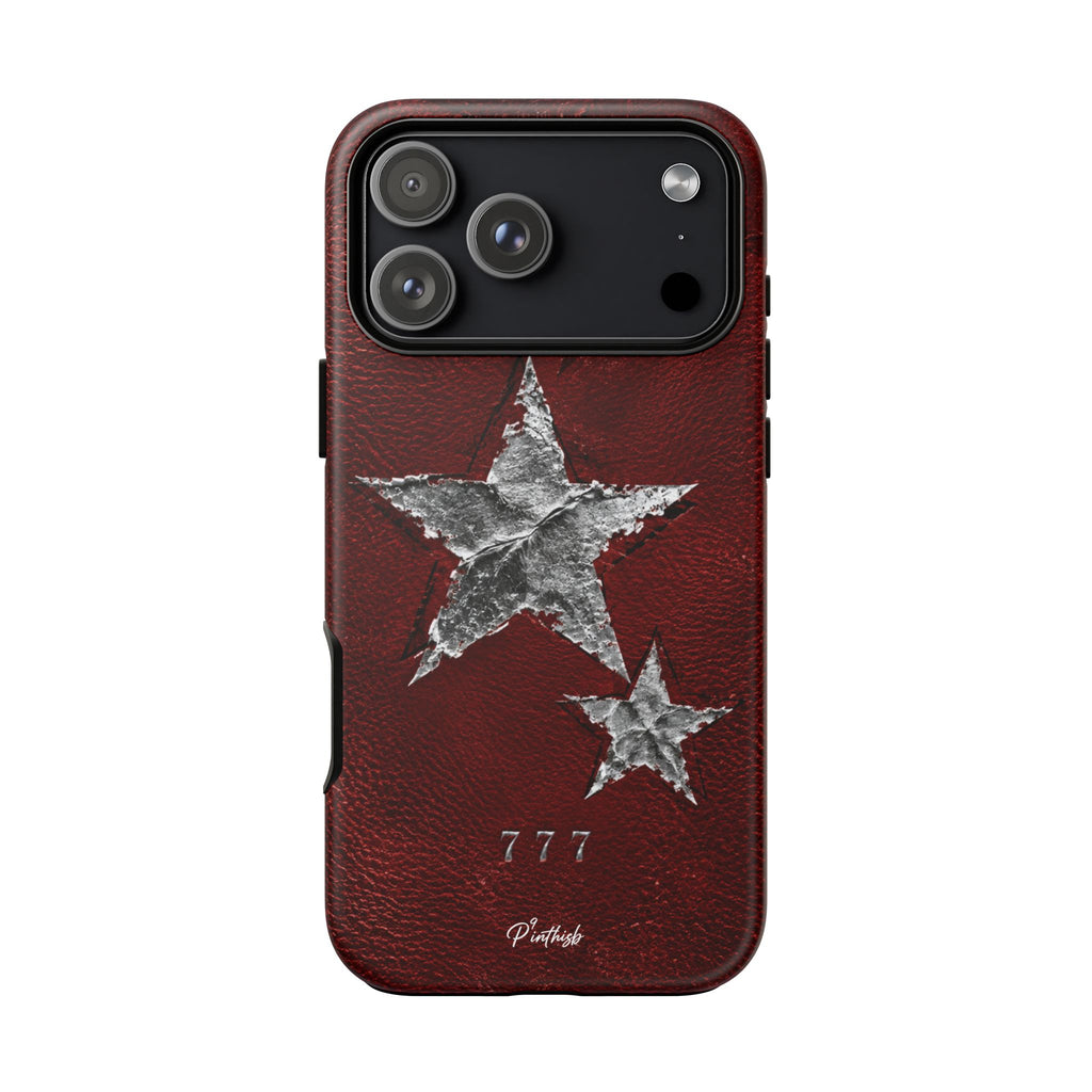 777 Metallic Stars Phone Case
