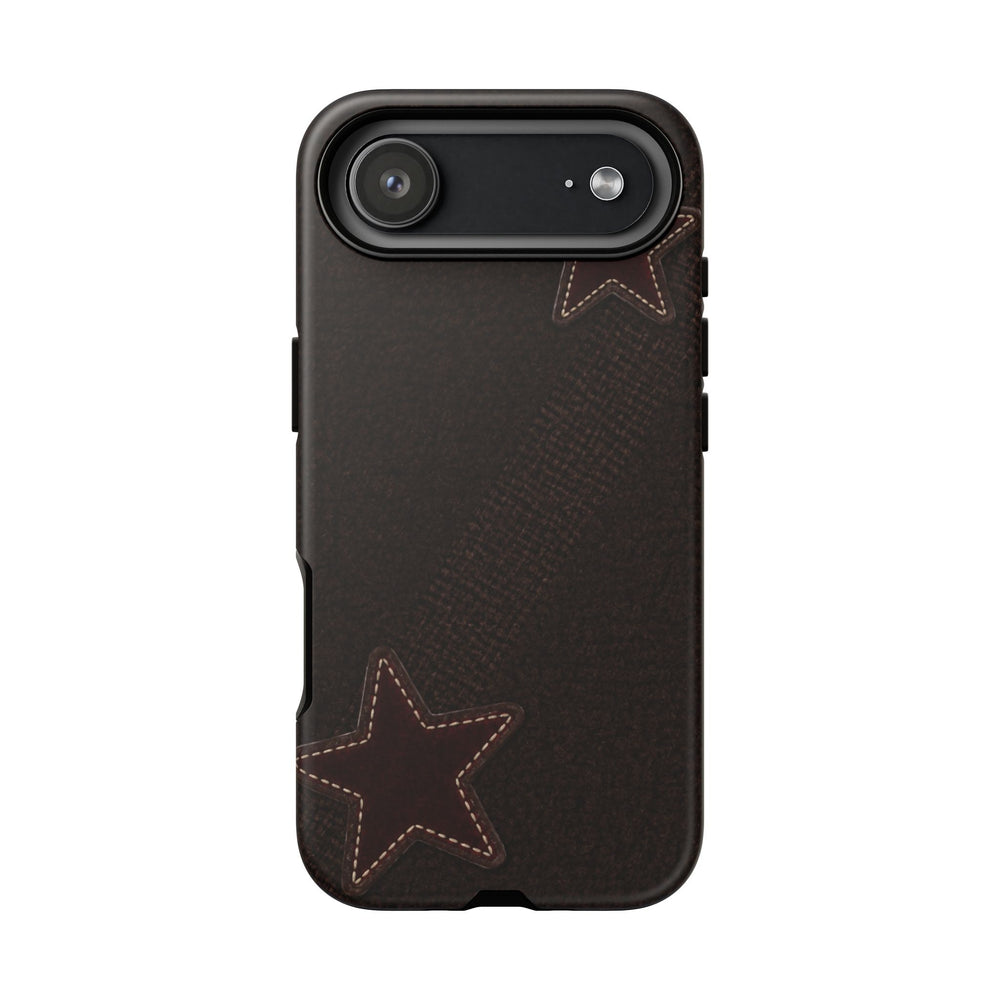 Rustic Stitched Star Phone Case