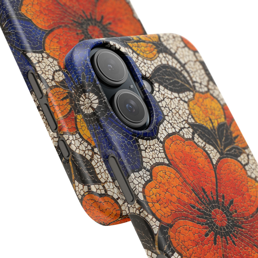 Floral Mosaic Snap Case
