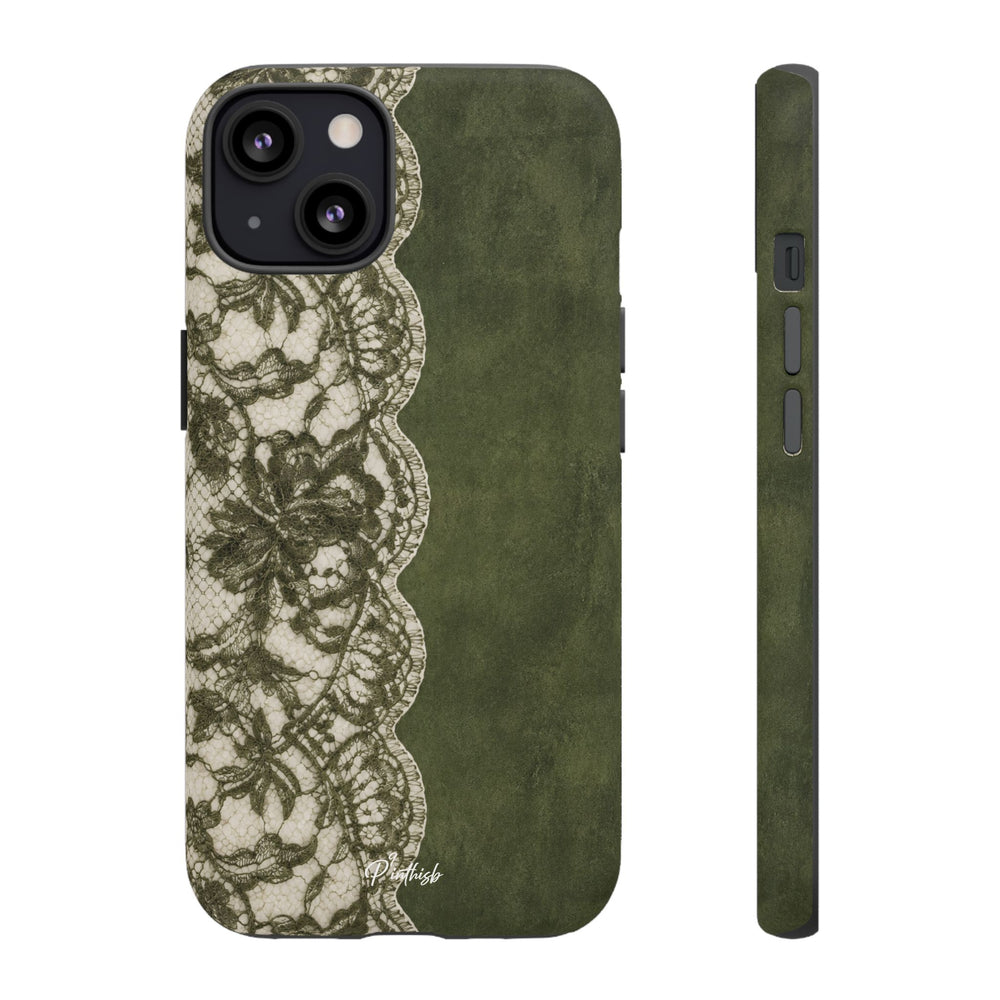 Olive Lace Tough Case