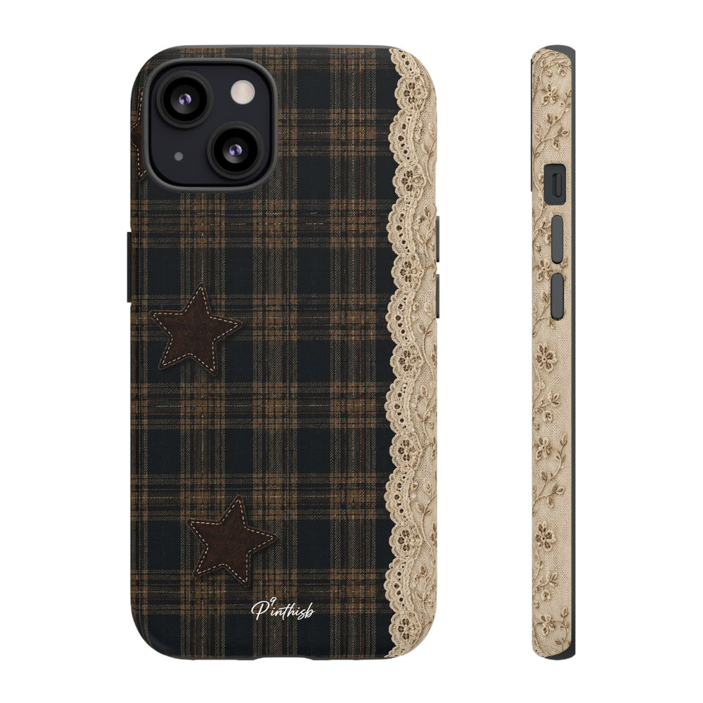 Vintage Stars Lace Phone Case