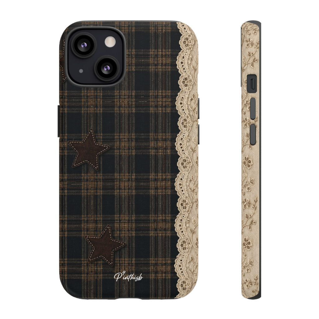 Vintage Stars Lace Phone Case