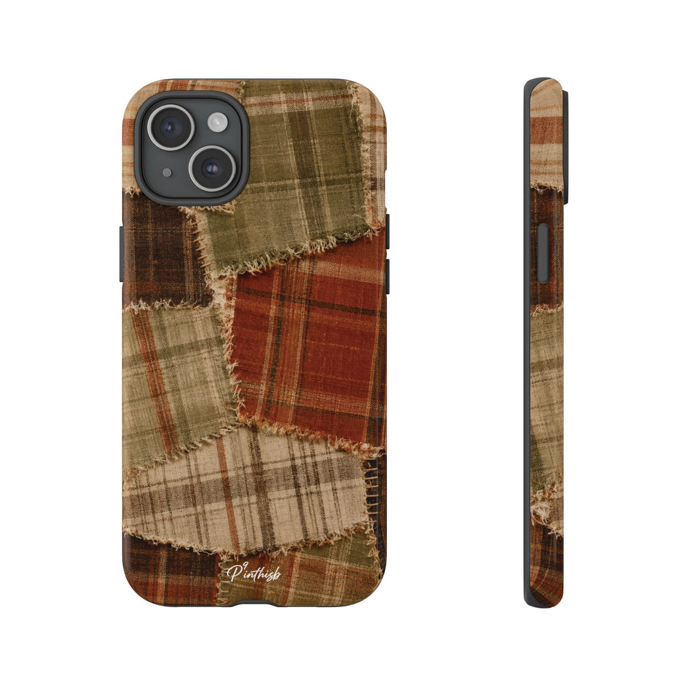 Rustic Fall Patchwork Tough Case