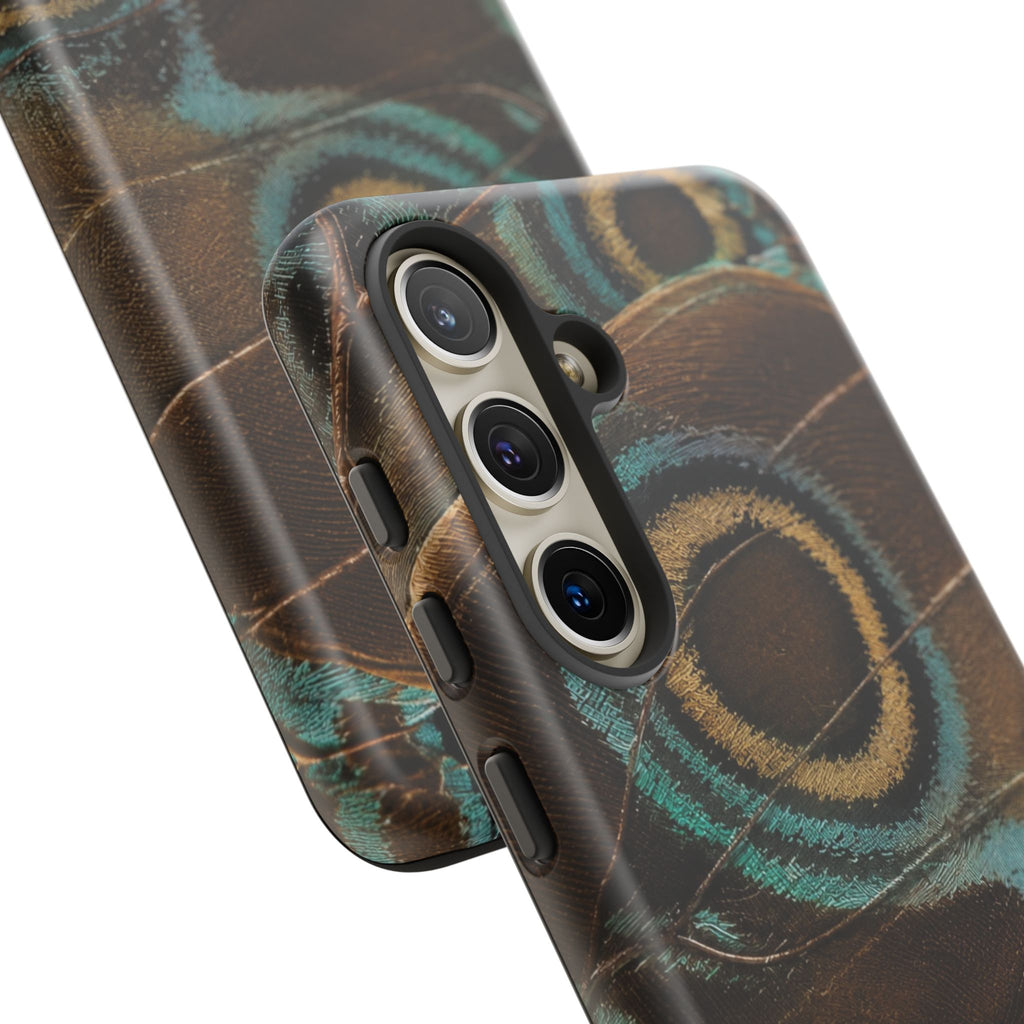 Peacock Feather Pattern Tough Case